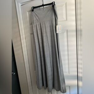 LuLaRoe Gray Maxi Skirt